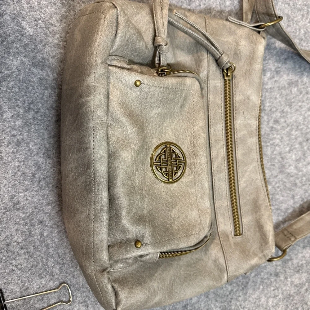 Stone Mountain Handbag/Purse Gray Made In The USA